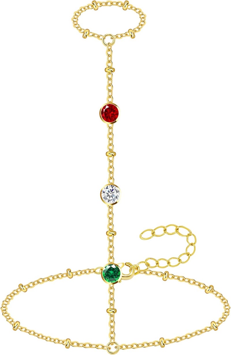 Poxtex Gold Bracelets Set for Women Stack, Dainty Thick Bracelets Stack for Women Trendy, Simple Thin Gold Plated Cuff Stackable Bracelets With Beaded Cuban Paperclip Snake Rope Bangle Hand Chain Jewelry Gifts for Women Non Tainish - Image 1